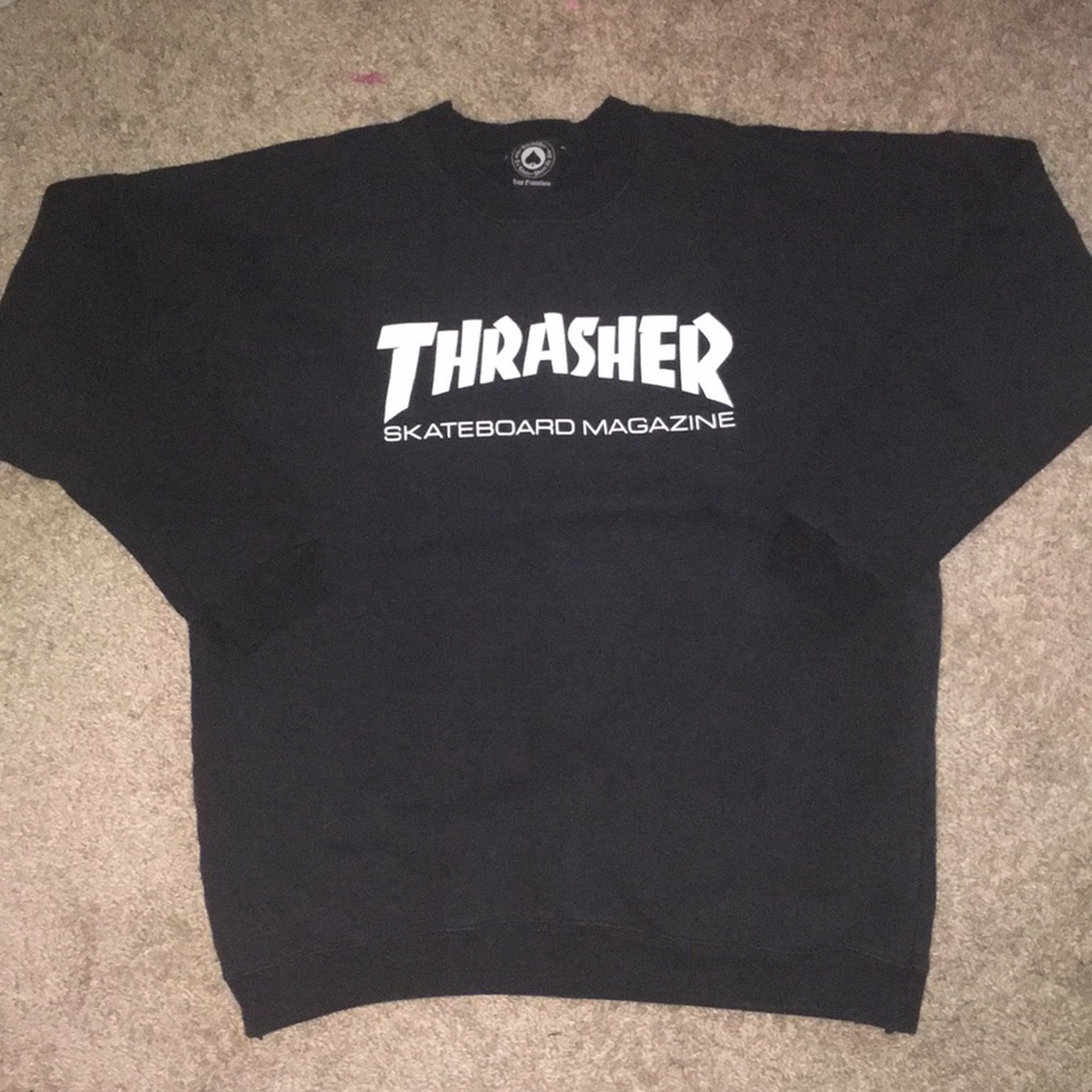 Thrasher crew neck sweater
